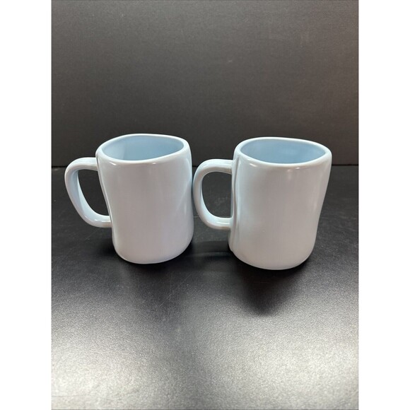 Rae Dunn “SOMETHING BLUE - I DO” Mug Set - Picture 2 of 7